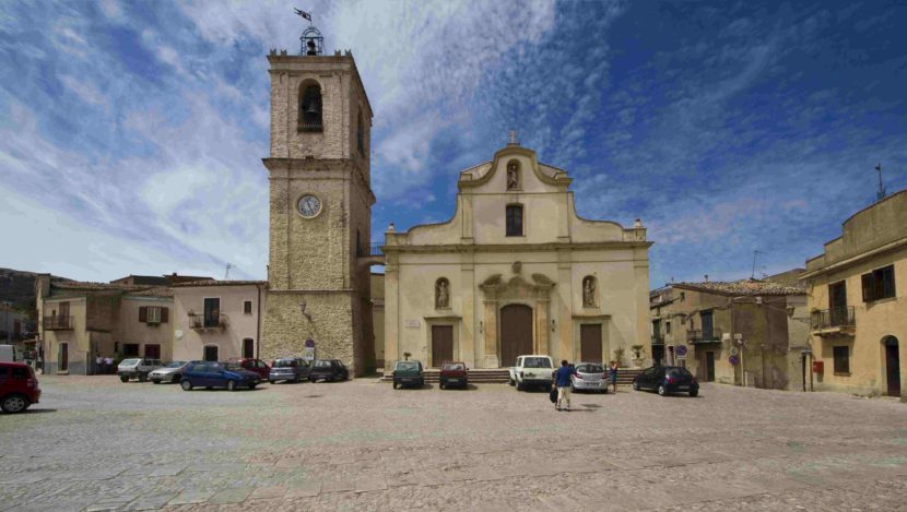 Nuovo Cinema Paradiso was filmed in the streets and squares of Palazzo Adriano nd used many of the locals as extras conferring fame on the village..